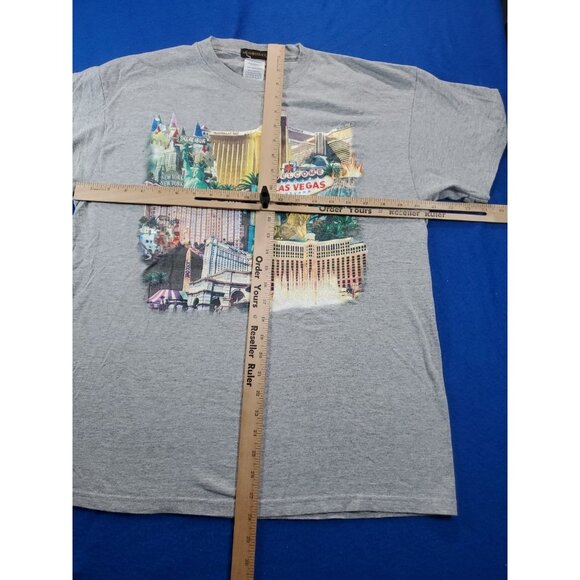 Vintage MGM MIRAGE Las Vegas Gray T-Shirt Men's Size XL - Picture 8 of 15